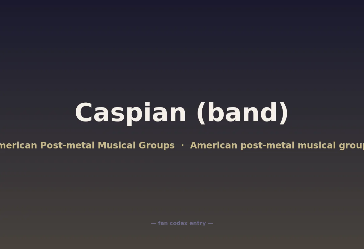Caspian (band)