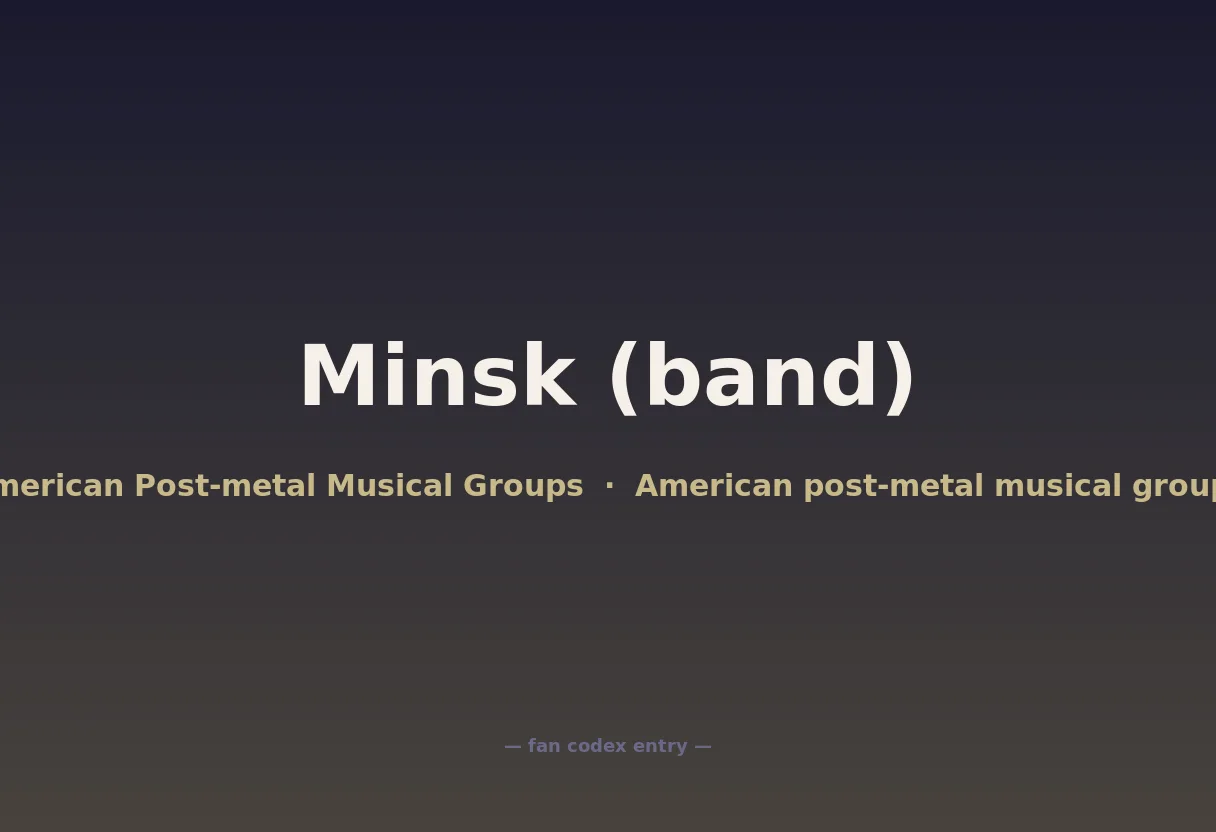 Minsk (band)